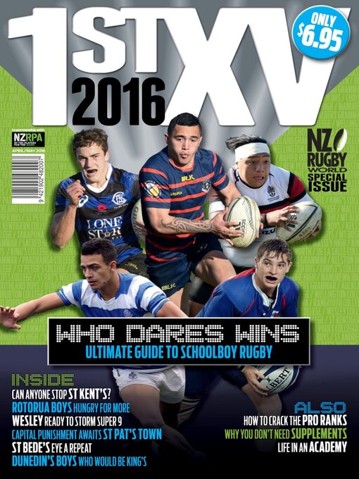 Cover image for NZ Rugby World First XV: 2016
